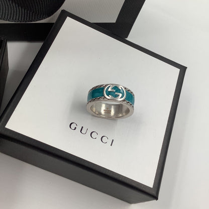 Bague et Bracelet Bleu-Vert