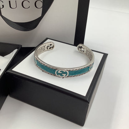 Bague et Bracelet Bleu-Vert