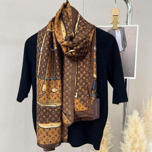 Traditional Love Long Scarf