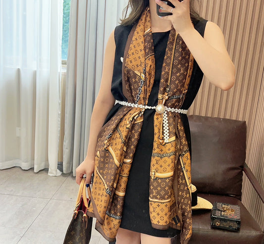 Traditional Love Long Scarf