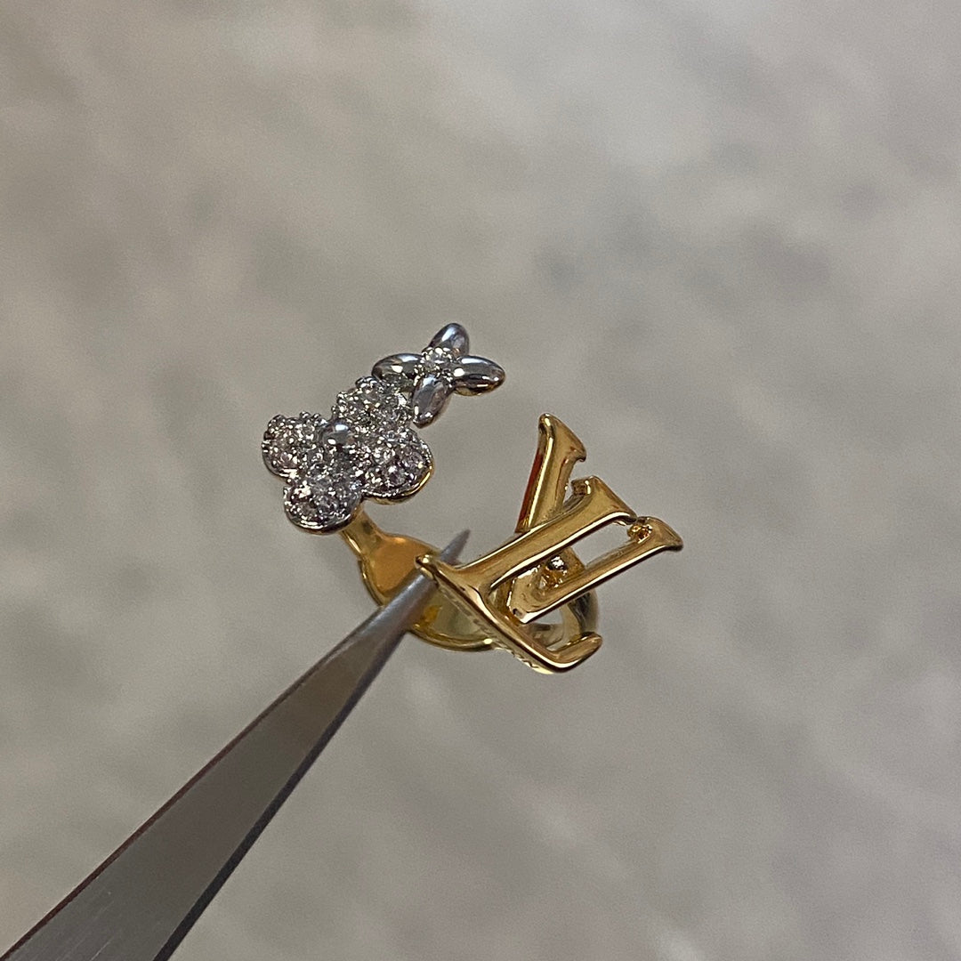 Different Color Love Design Rings