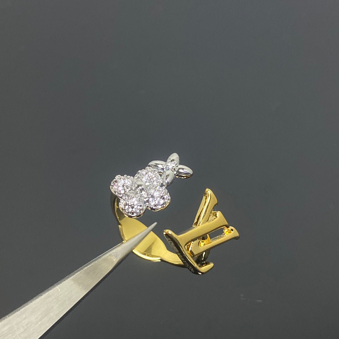 Different Color Love Design Rings