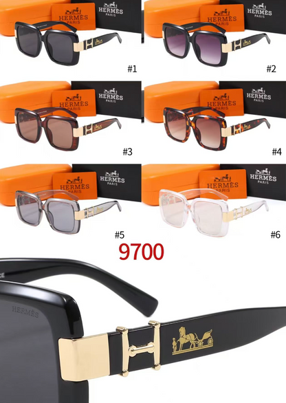 Horse Full Frame Letter Cool Sunglasses
