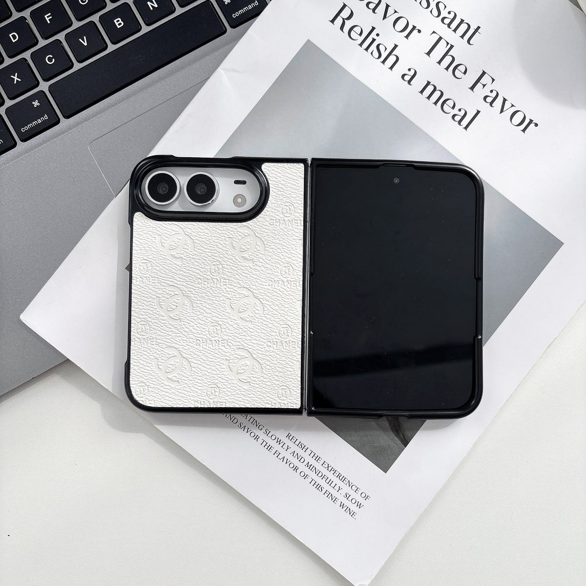 Colorful CC Girl Phone Case For iPhone Duo