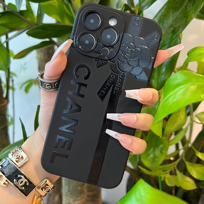 Coque de téléphone noire tendance ( Cadeau C )