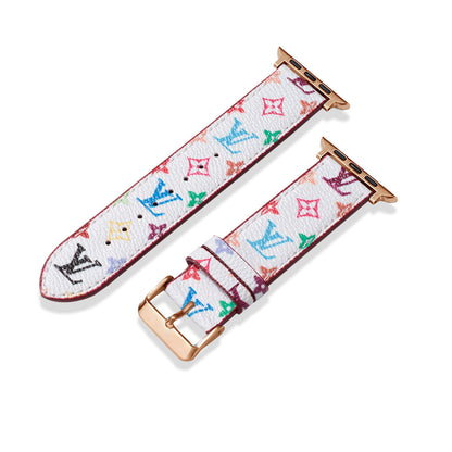 Klassisches handgemachtes Lederarmband für Apple Watch