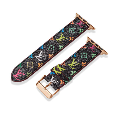 Klassisches handgemachtes Lederarmband für Apple Watch