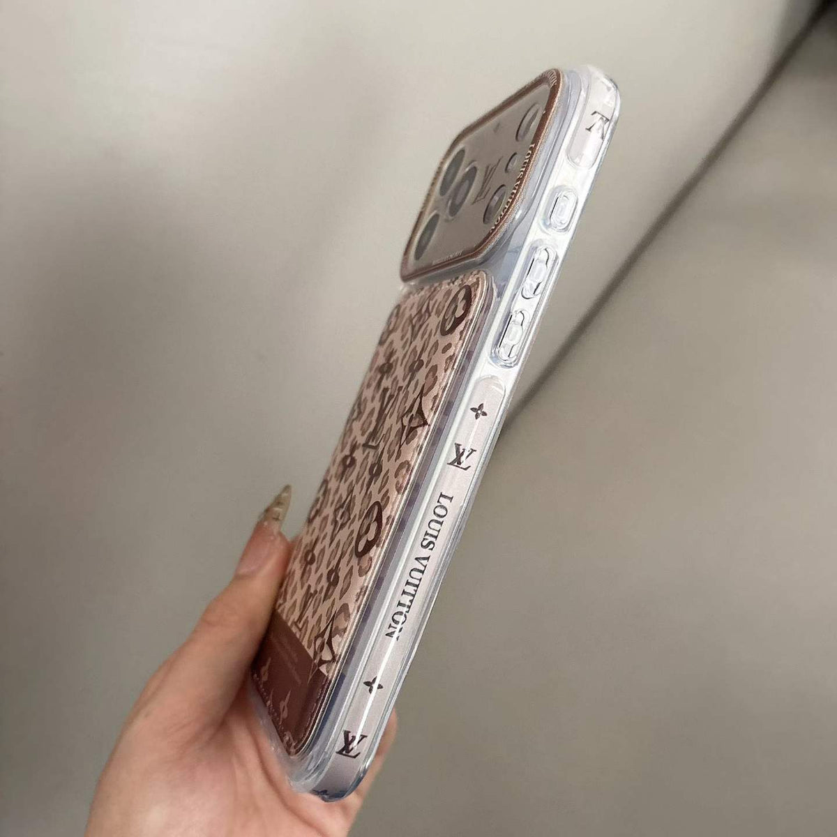 Leopard Love Design Fancy Phone Case