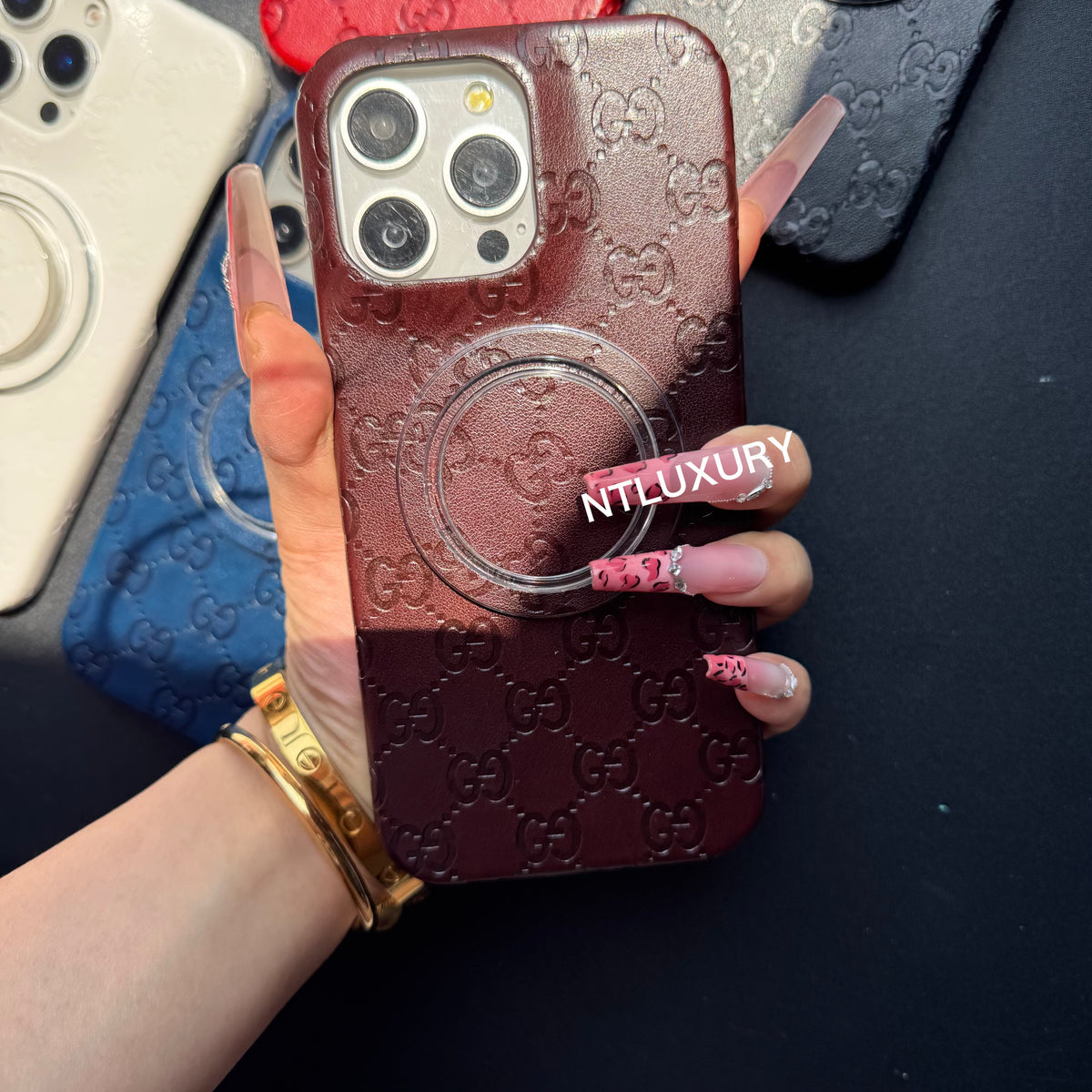 Full Press Love iPhone-Hülle mit MagSafe Halter