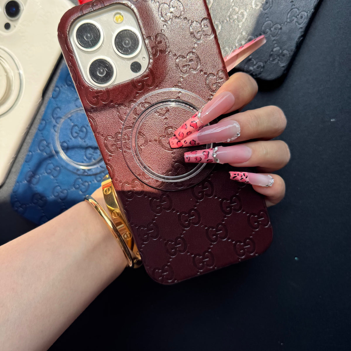 Full Press Love iPhone-Hülle mit MagSafe Halter