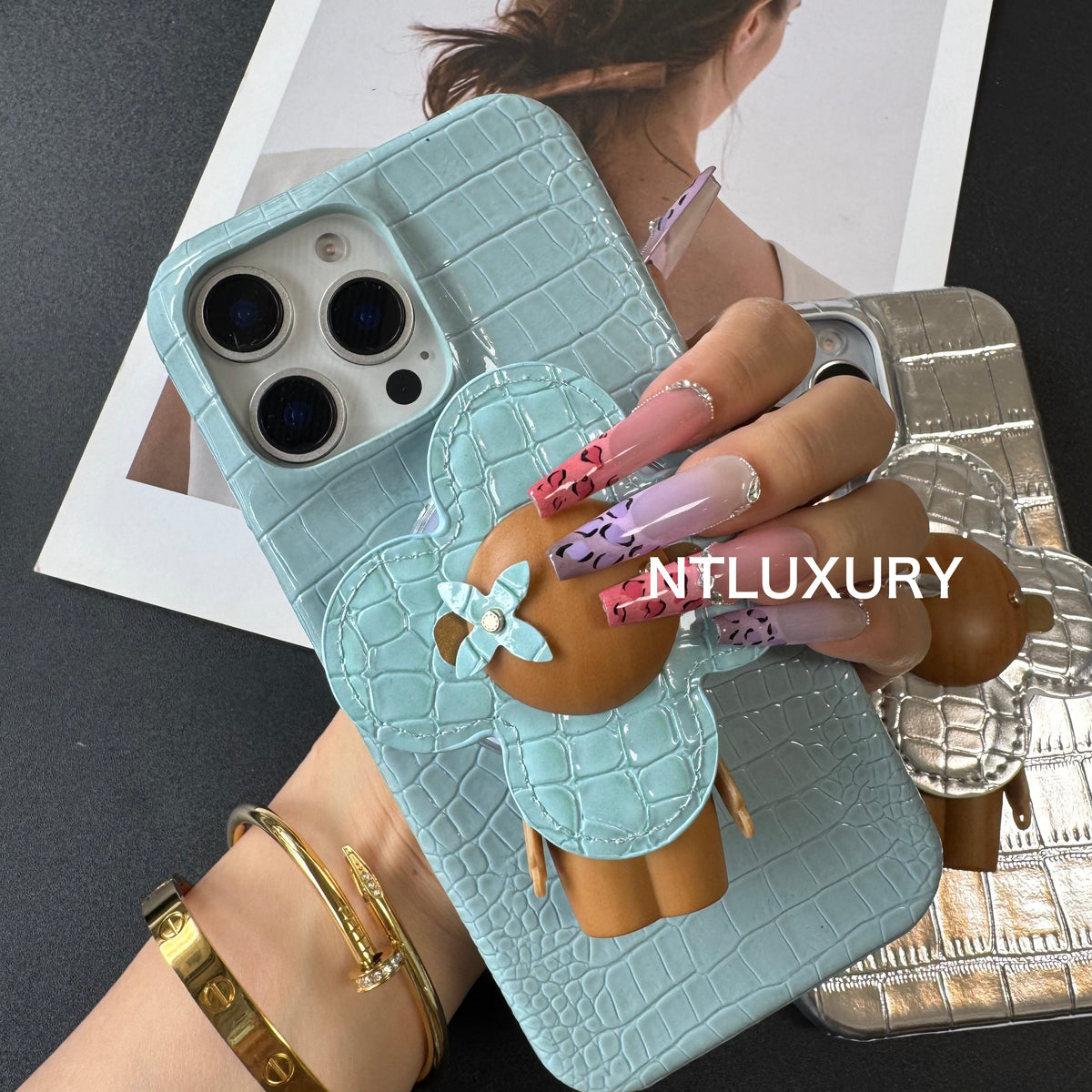 Laser Vivian Design For iPhone With MagSafe Holder