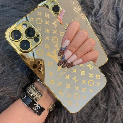 Mirror Golden Yes Love Phonecase *ONCE RECEIVED, REMOVE THE PLASTIC LAYER*