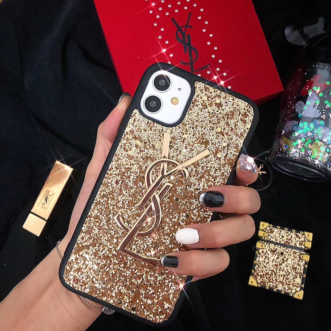 Coque de téléphone scintillante pour iPhone
