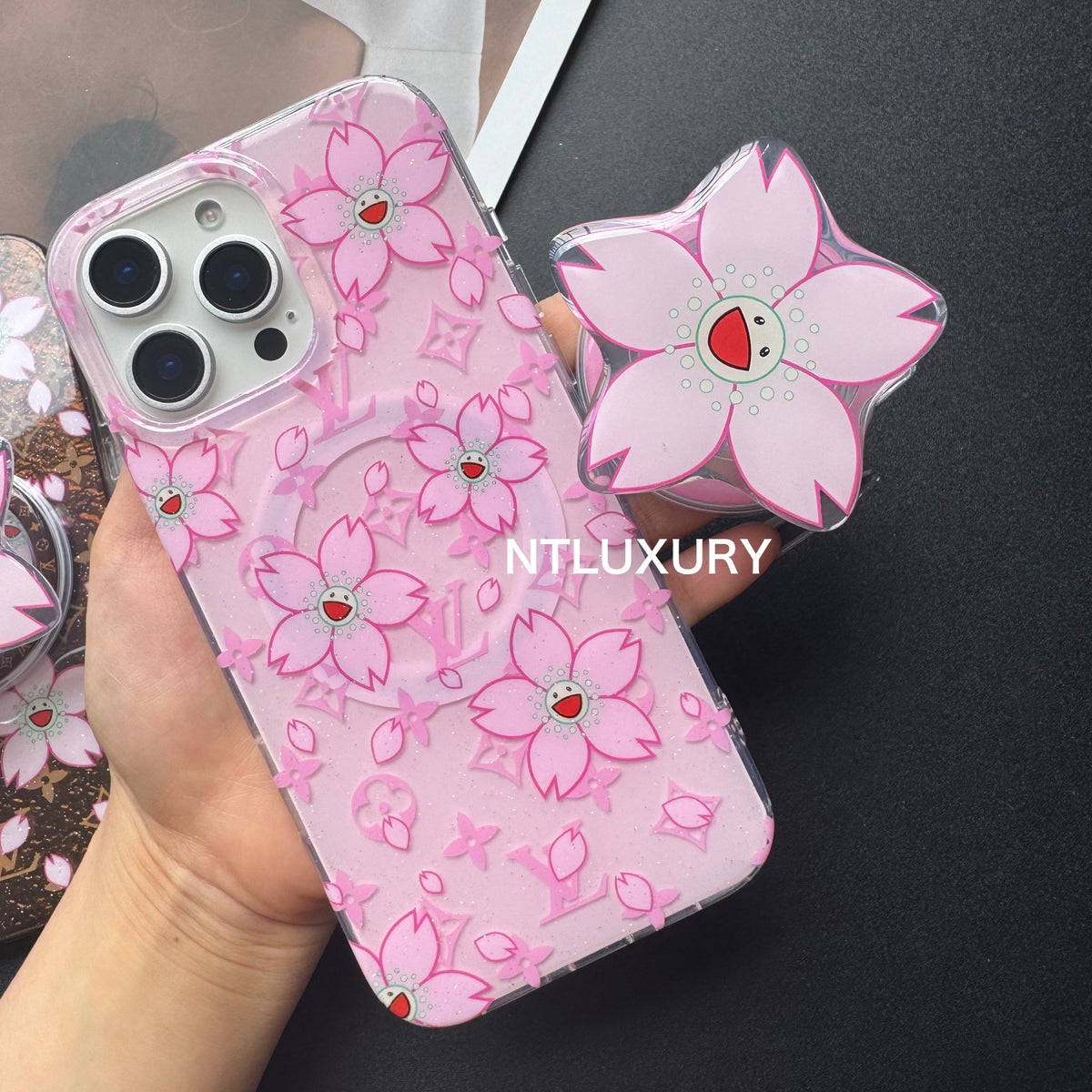 Love Sunflower Phone Case With MagSafe Holder