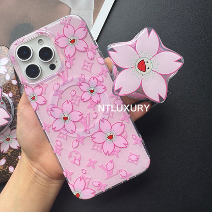Love Sunflower Phone Case With MagSafe Holder