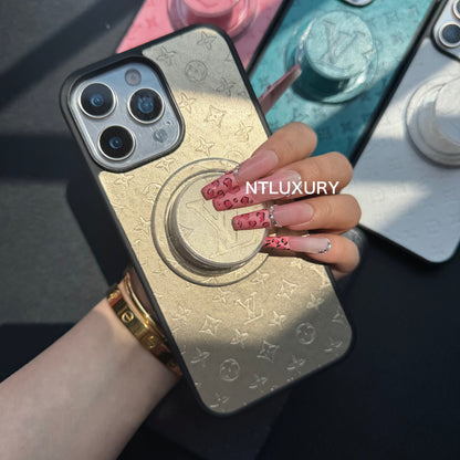 Einzigartige Press Love iPhone Hülle mit Magsafe Halterung