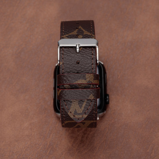 Klassisches handgefertigtes Lederarmband für Apple Watch