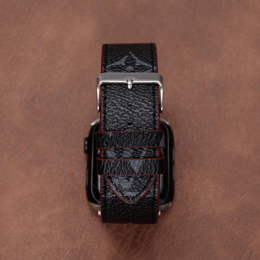Klassisches handgefertigtes Lederarmband für Apple Watch