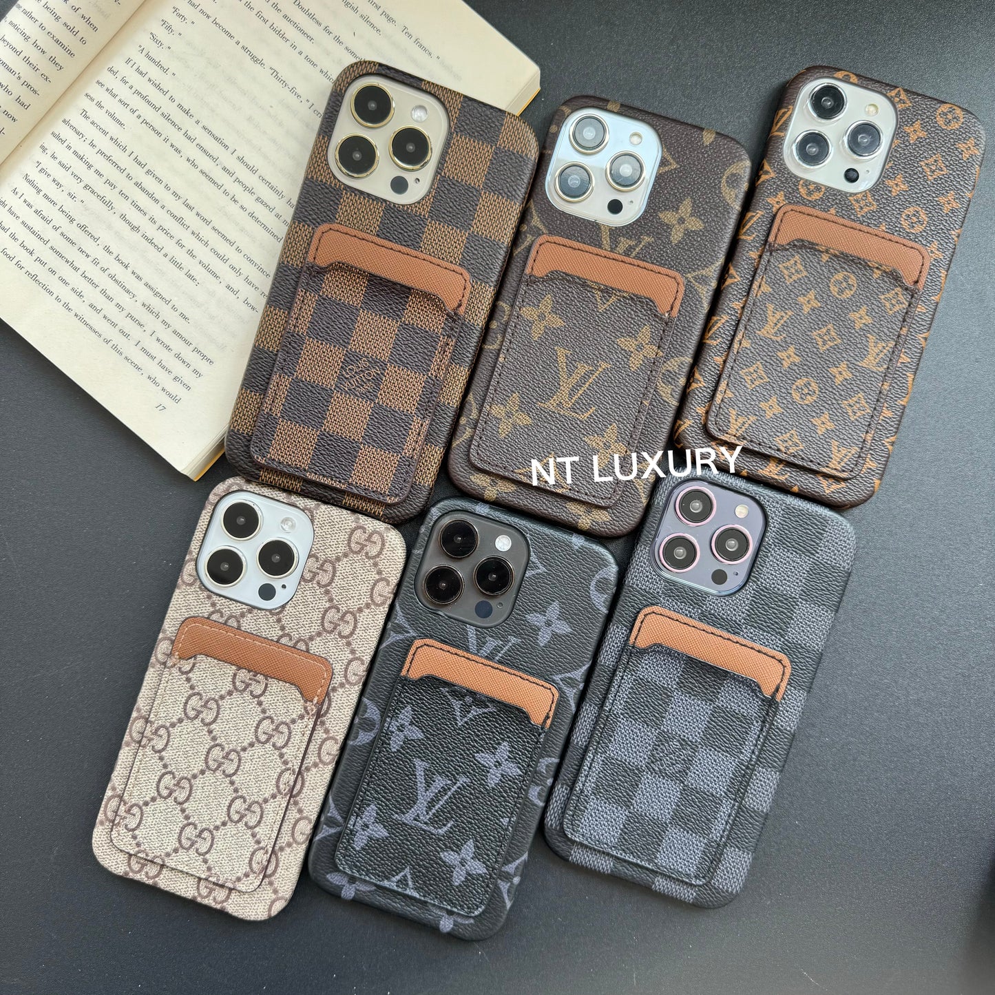 Vintage Floral Design with Purse Phone Case