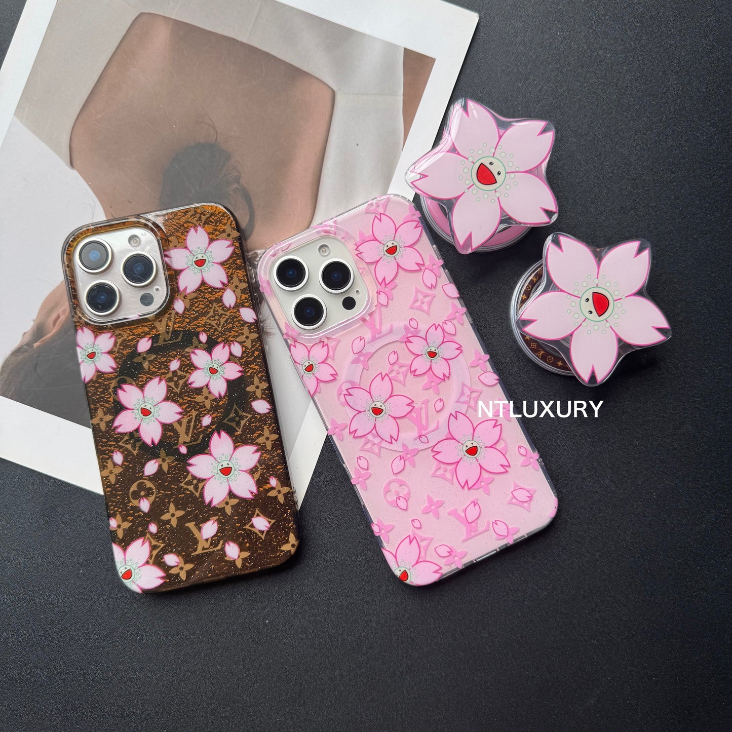 Love Sunflower Phone Case With MagSafe Holder