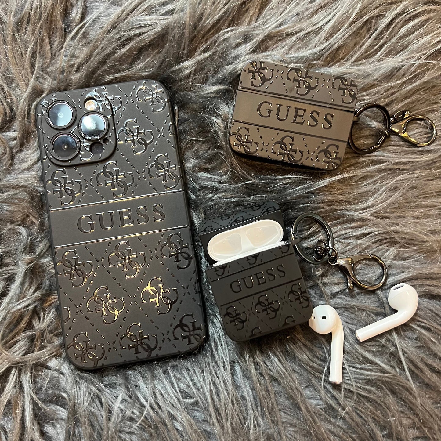 Étui AirPods Tendance Noir (M GU)