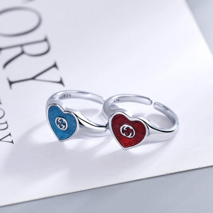 Herzförmiger offener Ring
