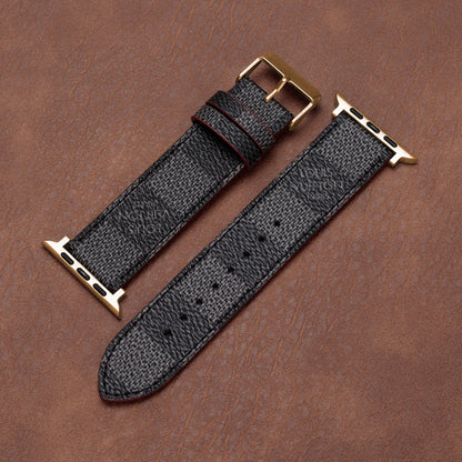 Klassisches handgefertigtes Lederarmband für Apple Watch