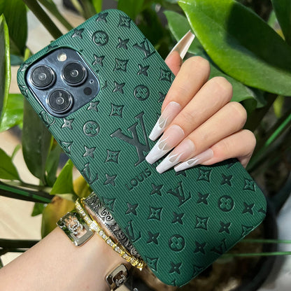 Coque de téléphone Colorful Love (Vert)