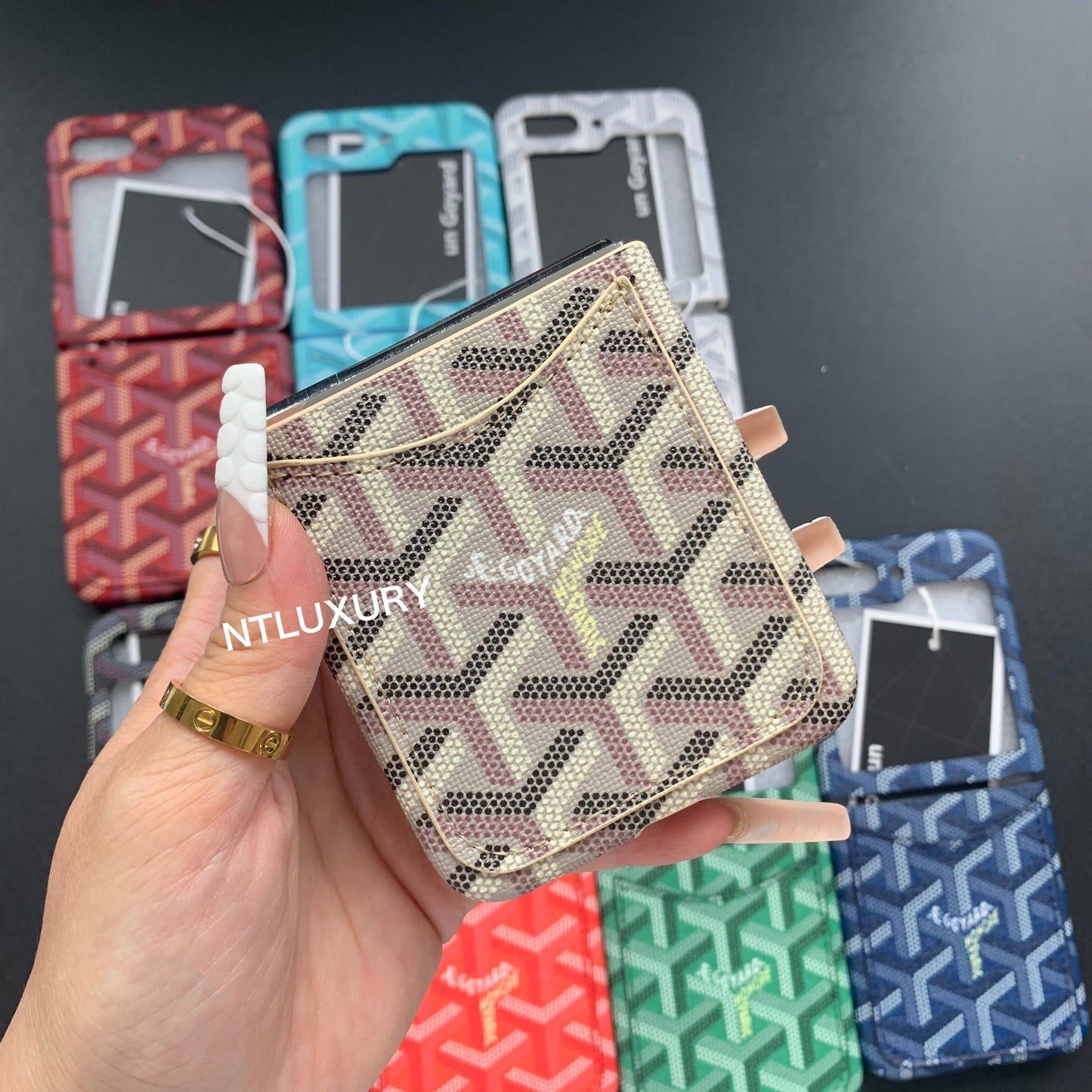 Go Votre coque Samsung pour série Z-Flip avec poche