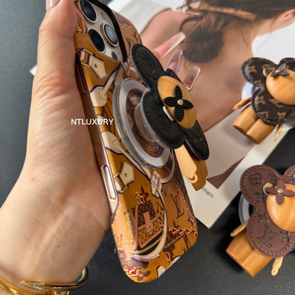 Vivian Floral Love iPhone Hülle mit MagSafe Halterung