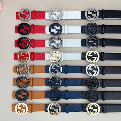 Ceinture Classique Couleur (Boucle Noire)