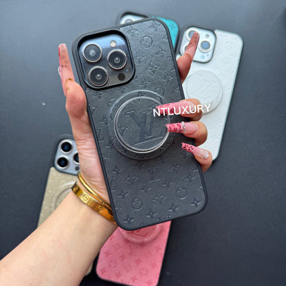 Einzigartige Press Love iPhone Hülle mit Magsafe Halterung