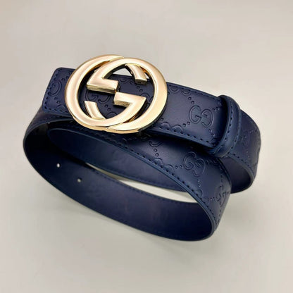 Ceinture classique de bonne qualité (boucle dorée)