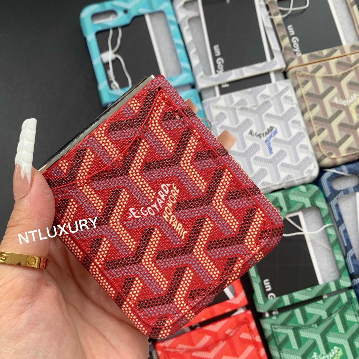 Go Votre coque Samsung pour série Z-Flip avec poche