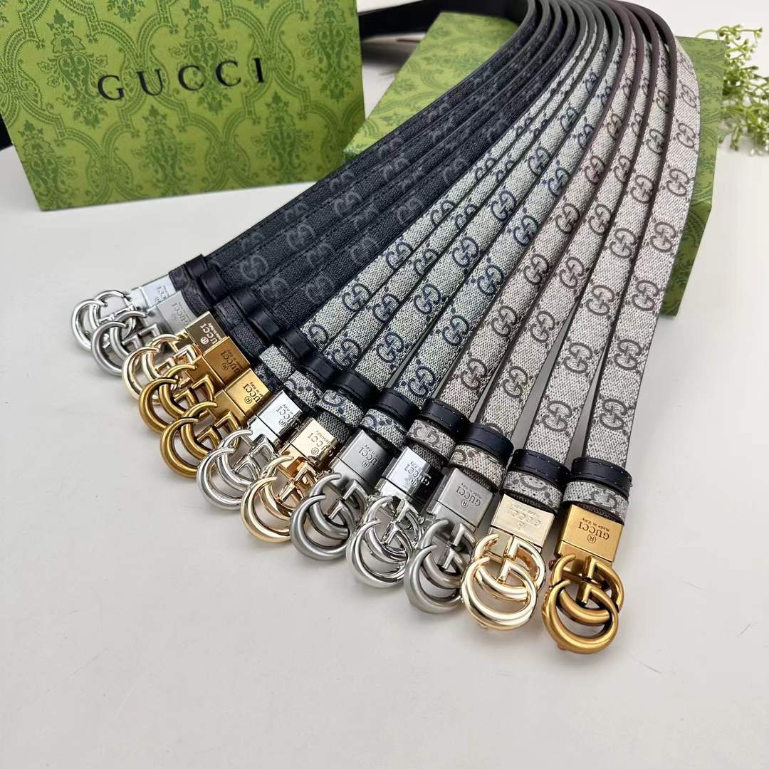 Floral Design Good Belt (Blue)