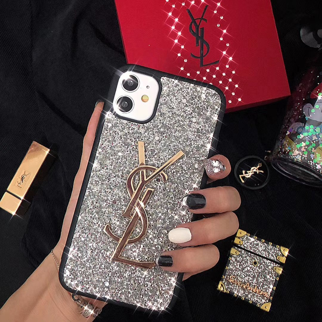 Coque de téléphone scintillante pour iPhone