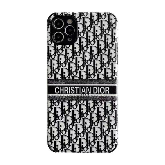 Coque de téléphone imprimée lettre pour iPhone