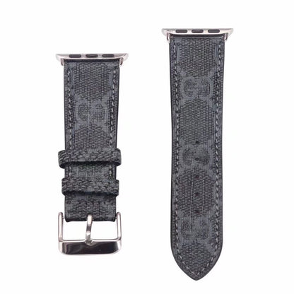 Bracelet de montre fantaisie GG fleuri pour iWatch