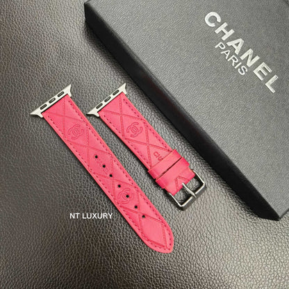 Joli bracelet de montre en similicuir pour iWatch