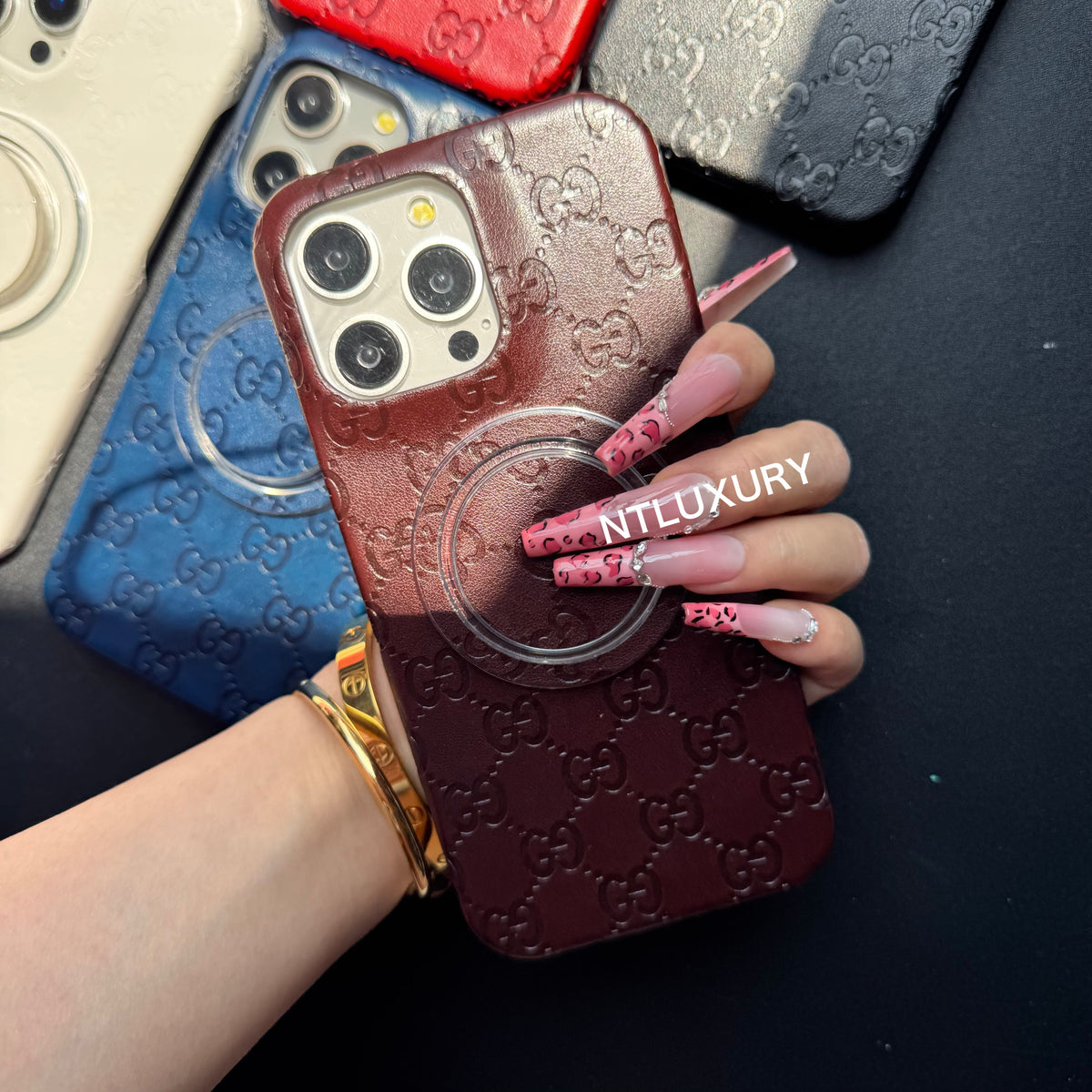 Full Press Love iPhone-Hülle mit MagSafe Halter