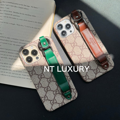 Étui de téléphone à la ceinture en cuir traditionnel (bon)