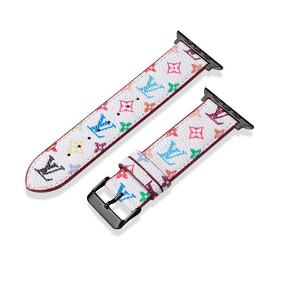Klassisches handgemachtes Lederarmband für Apple Watch