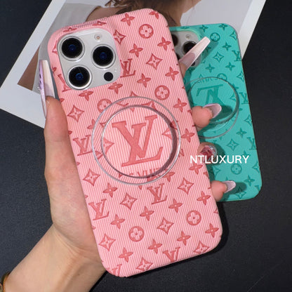 Coque iPhone Bonbons Colorés Amour avec Support Magsafe