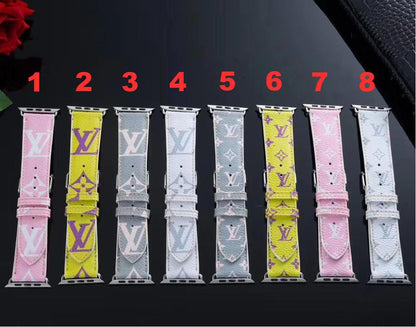 Joli bracelet coloré et fantaisie pour iWatch