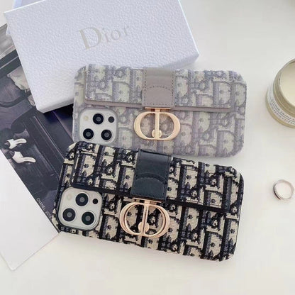Coque de téléphone transparente brodée Fashion pour iPhone