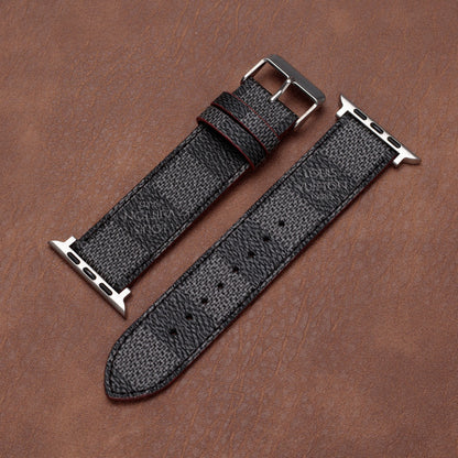 Klassisches handgefertigtes Lederarmband für Apple Watch