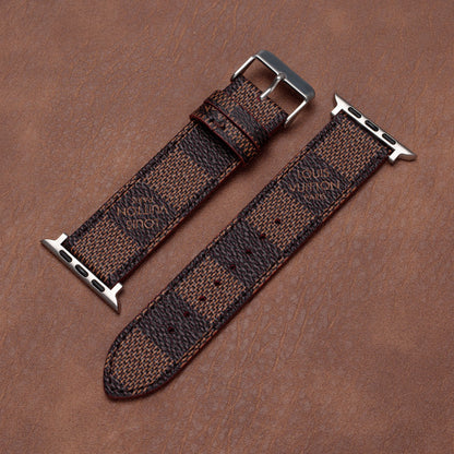 Klassisches handgefertigtes Lederarmband für Apple Watch
