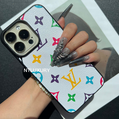 Coque de téléphone Amour traditionnel (Grand amour fantaisie - Blanc)