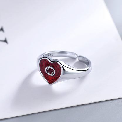 Herzförmiger offener Ring