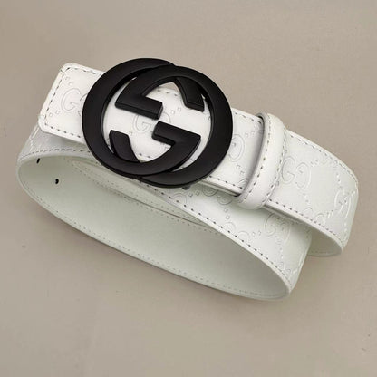 Ceinture Classique Couleur (Boucle Noire)